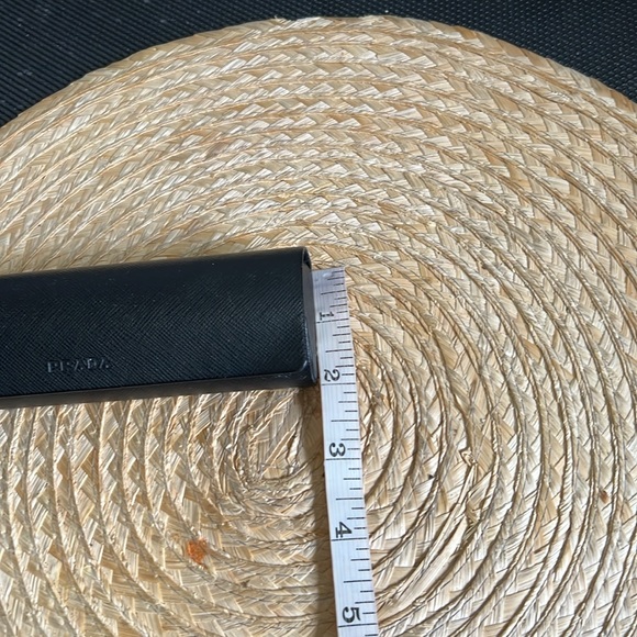 Prada Hardcover Flip Flop Top Protective Eyeglasses Case - Picture 10 of 10